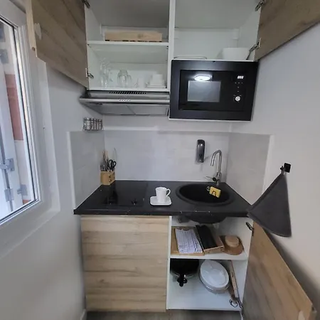 Studio Proche Gare Vernon Giverny Terrasse Parking Appartamento