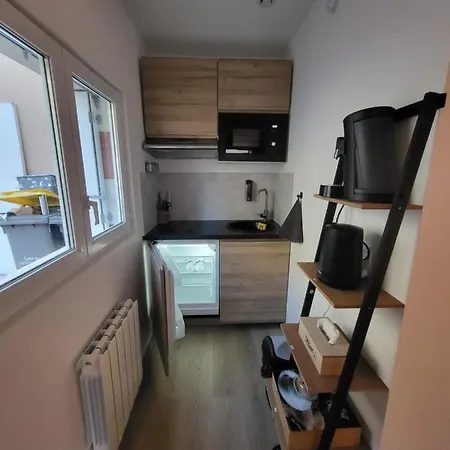 Studio Proche Gare Vernon Giverny Terrasse Parking Appartamento *